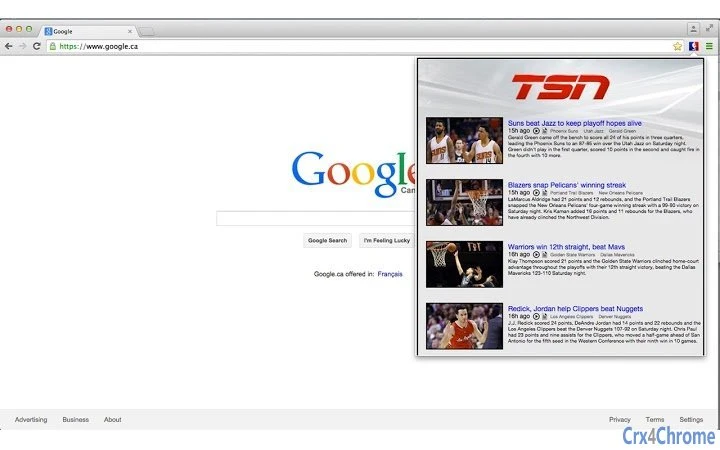 Latest TSN Basketball Headlines Screenshot Image