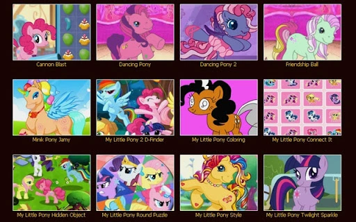 My Little Pony Games Screenshot Image