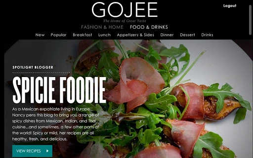 Gojee Food Screenshot Image #1