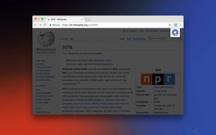 NPR Player Screenshot Image