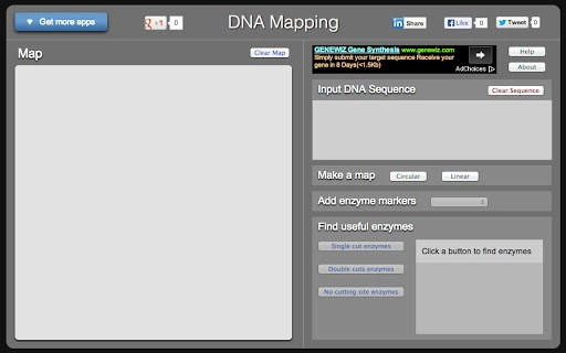 DNA Mapping Screenshot Image