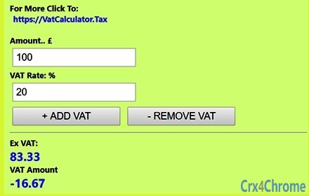 VAT Calculator Image