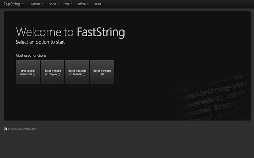 FastString - String Operations Screenshot Image