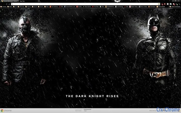 Batman Dark Knight Rises theme Screenshot Image