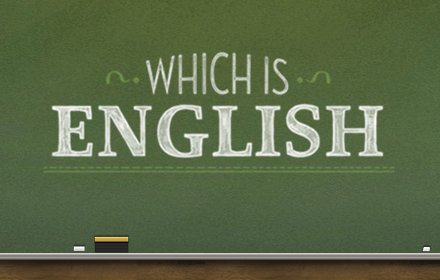 Which Is English Image