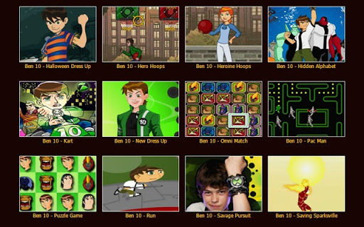 Ben 10 Games Screenshot Image