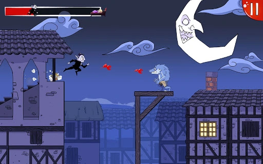 Dracula Quest: run for blood ! Screenshot Image