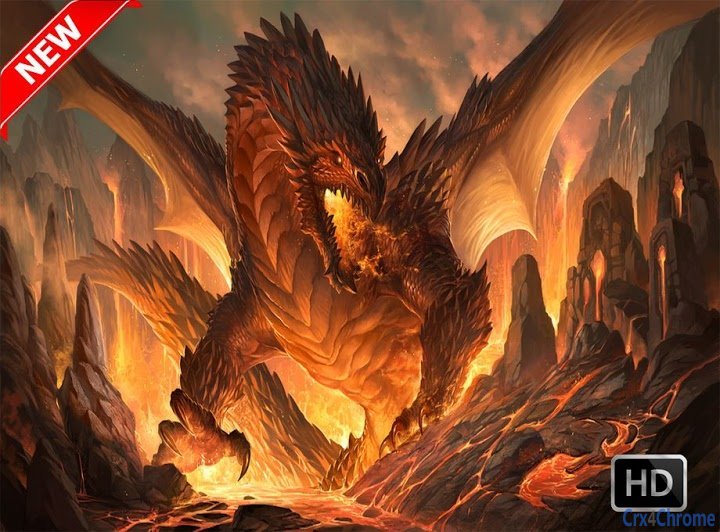 Dragons New Tab Page