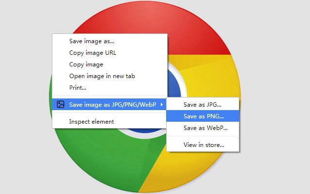 Save Image as Type Screenshot Image