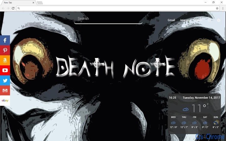 Death Note Extension Screenshot Image
