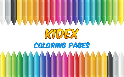 Kidex Coloring Pages Screenshot Image