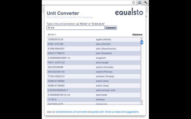Unit Converter From Equalsto.com Image