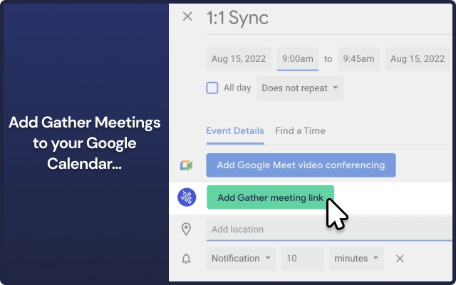 Gather Meetings Screenshot Image