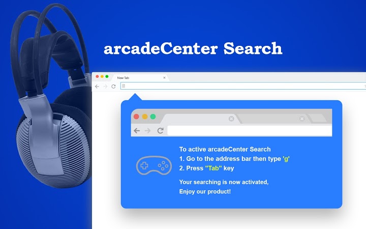 arcadeCenter Search Screenshot Image