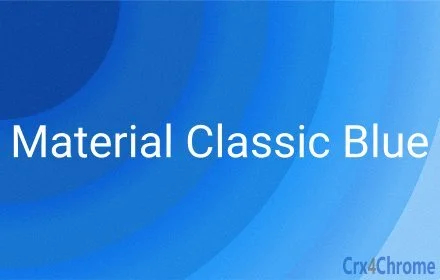 Material Classic Blue Theme Image