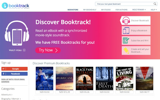Booktrack Studio Screenshot Image