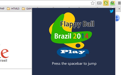 Flappy Ball Brazil Screenshot Image