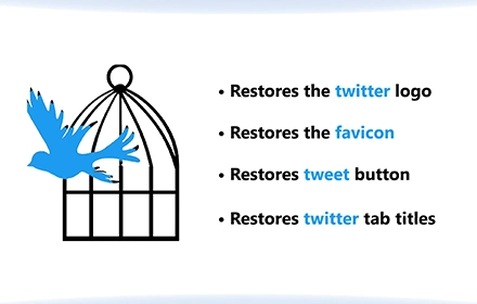 Freebird - X (Twitter) Logo Replacer