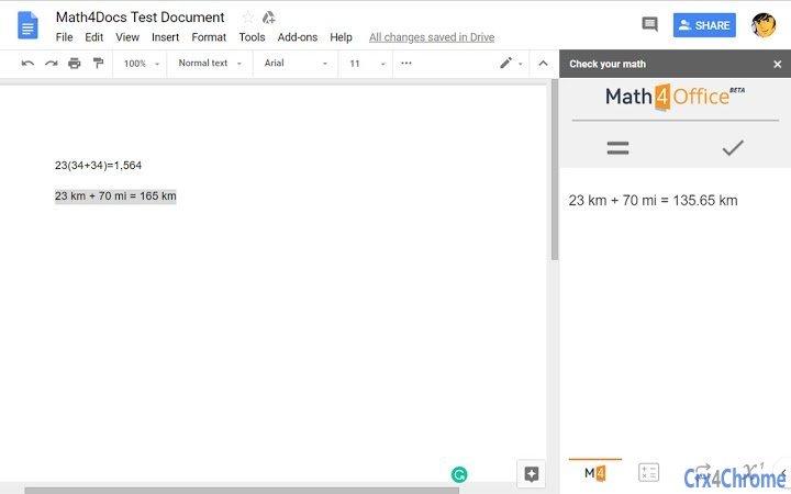 Math4Office Screenshot Image