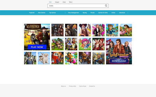 MyPlayCity Games Search Screenshot Image
