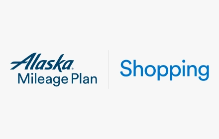 Alaska Airlines Mileage Plan Shopping Button