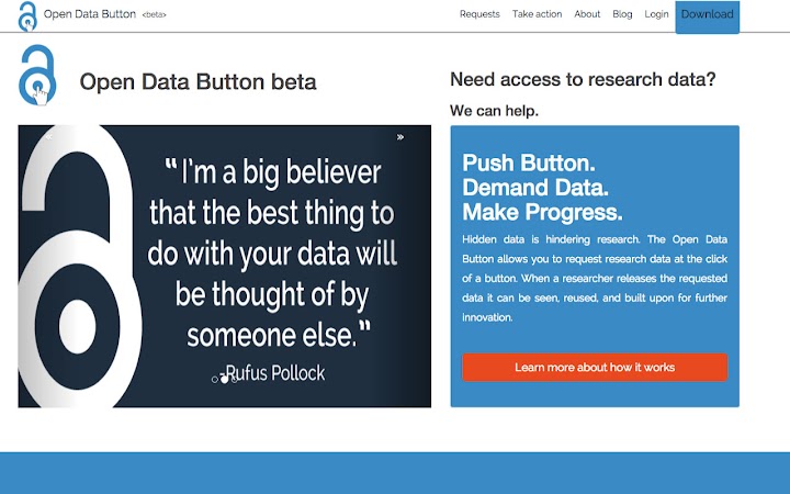 Open Data Button Screenshot Image