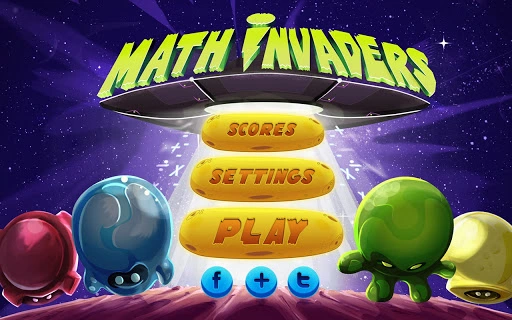 Math Invaders Screenshot Image