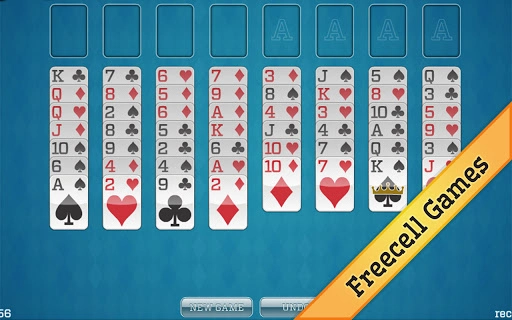 Freecell Solitaire Screenshot Image