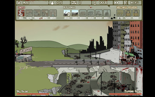 Zombie Park Screenshot Image