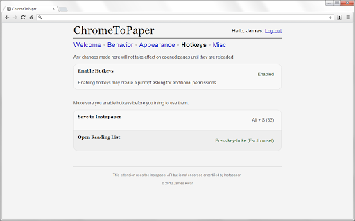 ChromeToPaper Screenshot Image