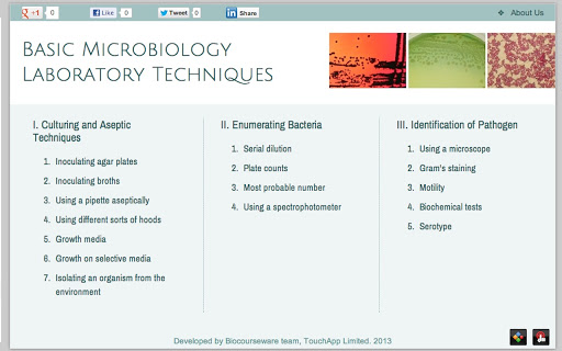 Basic Microbiology Lab Techniques Lite Screenshot Image #1