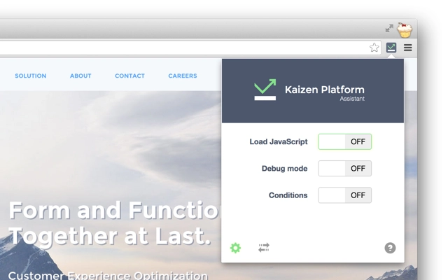 Kaizen Platform Assistant Screenshot Image