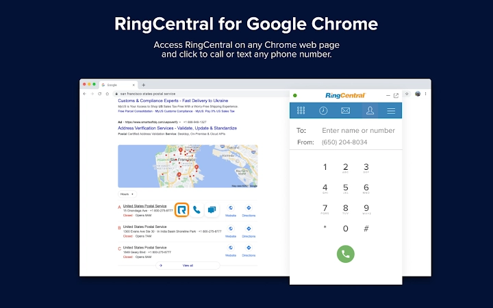 RingCentral for Google Screenshot Image