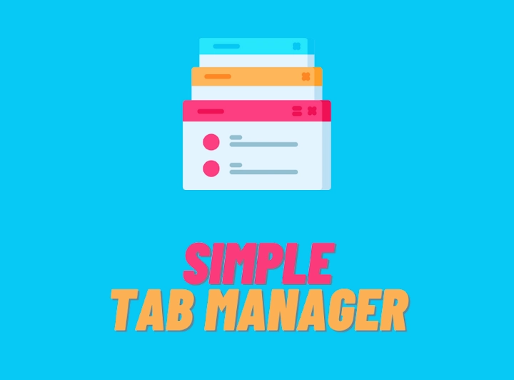 Simple Tab Manager Image