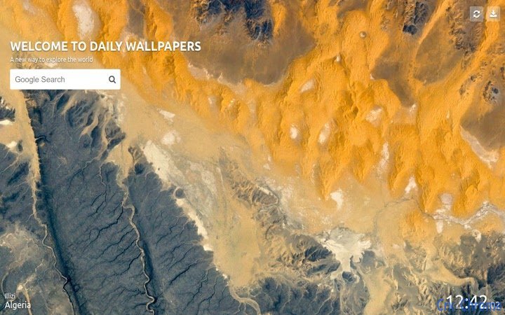 Earth Wallpaper Dash Screenshot Image