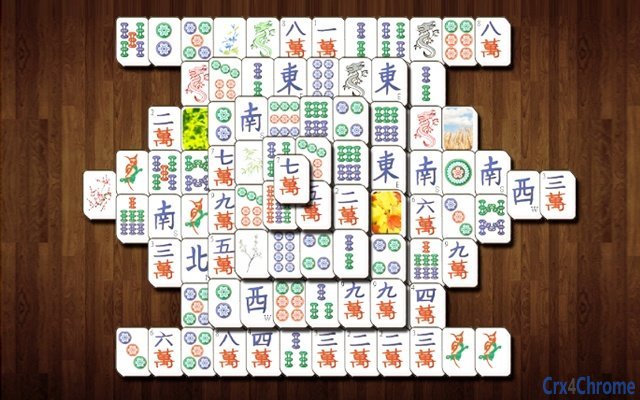 Mahjong Solitaire Game Screenshot Image