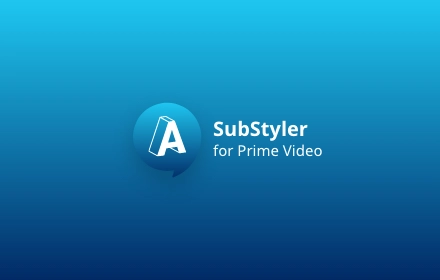 Prime Video SubStyler Image