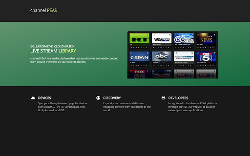 channel PEAR Screenshot Image