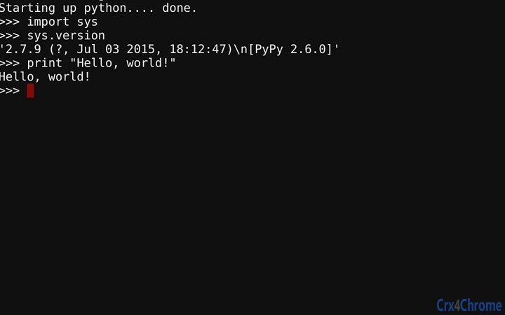 Python in yer Browser Screenshot Image