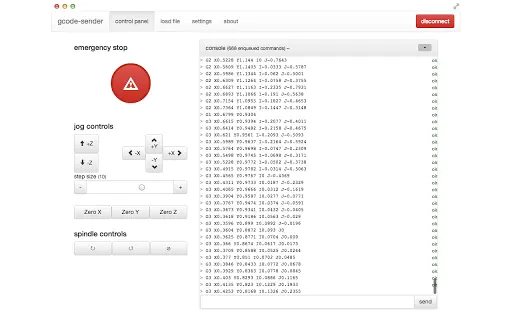 gcode-sender Screenshot Image