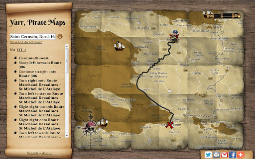 Yarr, Pirate maps Screenshot Image