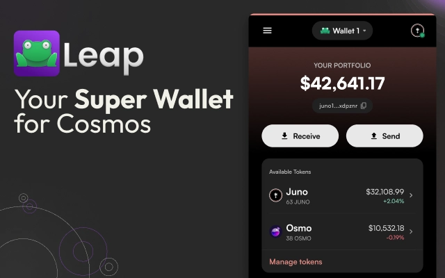 Leap Cosmos Wallet