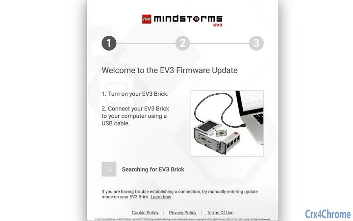 Lego Mindstorms EV3 Firmware Update Screenshot Image