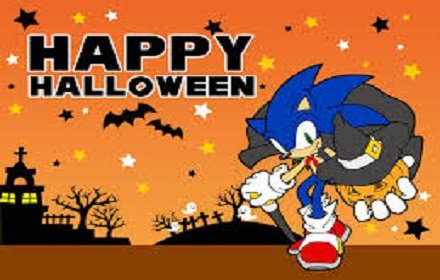 Sonic Halloween Racing Image