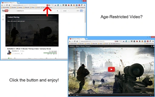 Age Bypass for YouTube Screenshot Image