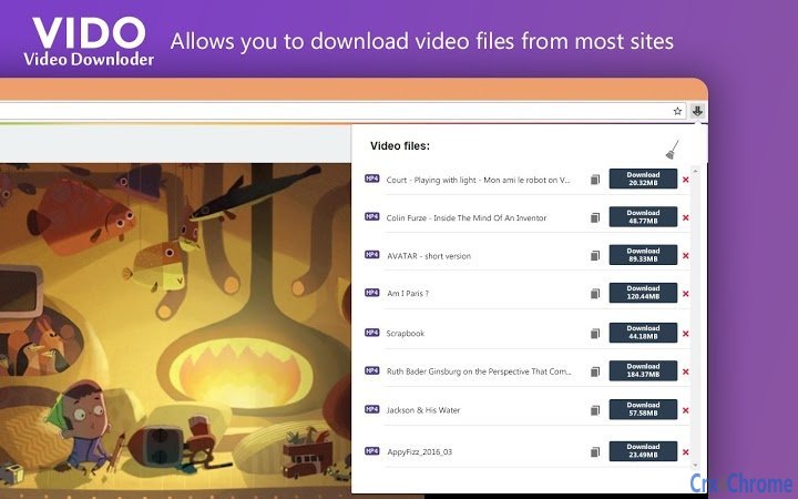 Vido - Video Downloader Screenshot Image