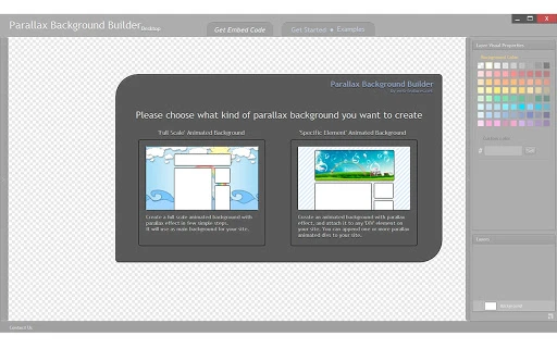 Parallax Background Builder (Desktop Edition) Screenshot Image