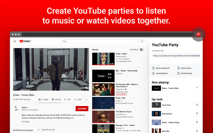 YouTube Party Playlist Screenshot Image #2