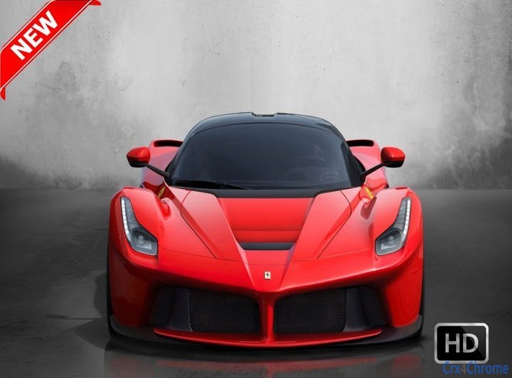 Ferrari Cars New Tab Page