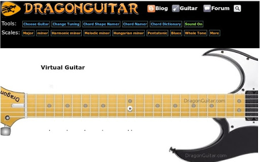 Virtual Guitar Screenshot Image